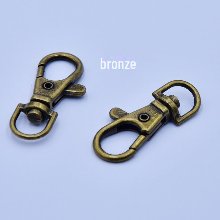 38 мм античная бронзовая застежка-карабин брелок/пряжка для сумки собака - аксессуар для самостоятельного изготовления