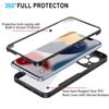 360 Full Cover Silicon Case For iPhone 16 Pro Max 15 13 11 12 14 Pro Max X XS SE 7 8 Plus With Screen Protector Shockproof Cover