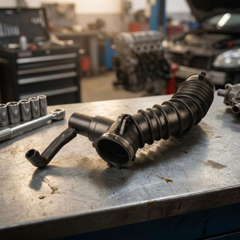 Engine Breather Tube Air Intake Hose Factory Specification Easy tallation Stable Reliability OEM 165781165R Air Filter Duct