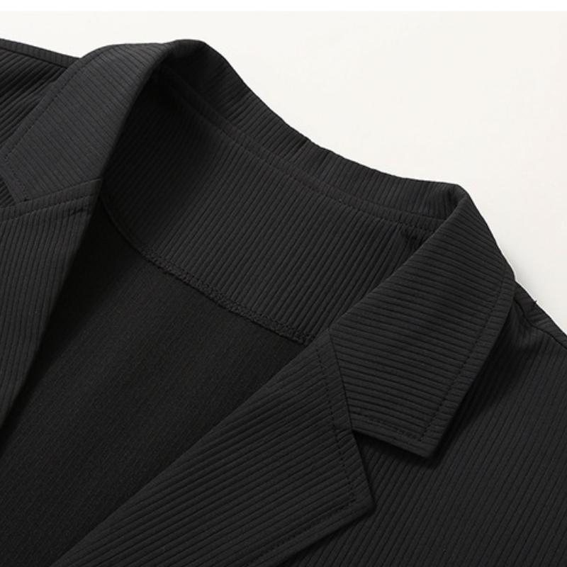 Мужской деловой костюм размера плюс 11XL, модный повседневный пиджак на весну и осень, мужской пиджак