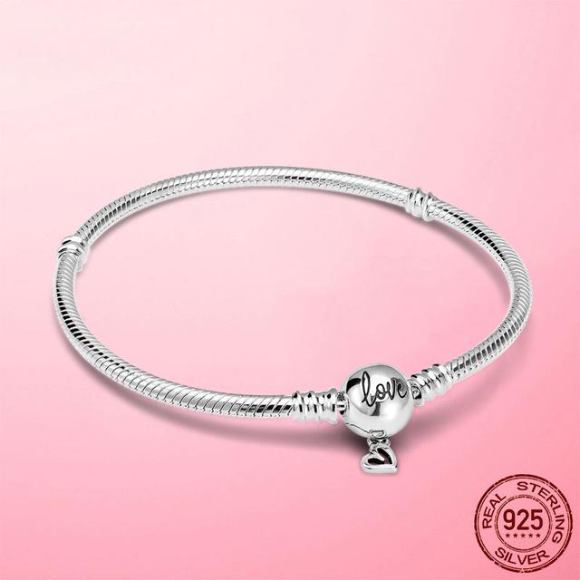 925 Серебряный Оригинальный Браслет Me Fit Brand Me Charm Бусины Мода Узел Бесконечности Женщины Femme Браслет Роскошные Ювелирные Изделия