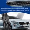 Car Modify Front Windshield Water Spray Wiper Blades For GEELY COOLRAY PREFACE EMGRAND BINRAY Auto Wet Arm Cleaning Wiper