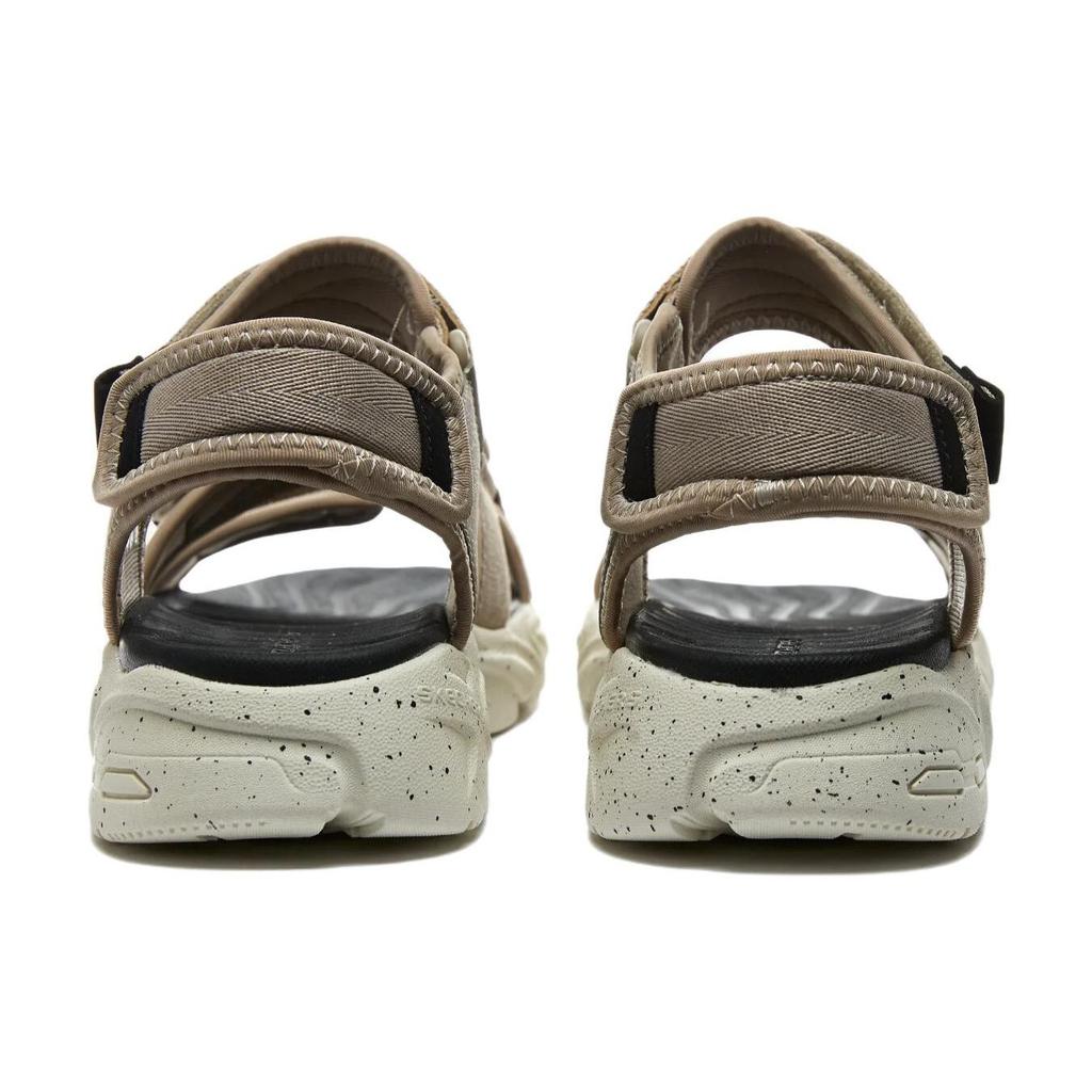 Skechers Сандалии Stamina Тканевые Удобные Пляжные Сандалии Мужские сандалии Серый Коричневый 237197-TPBK