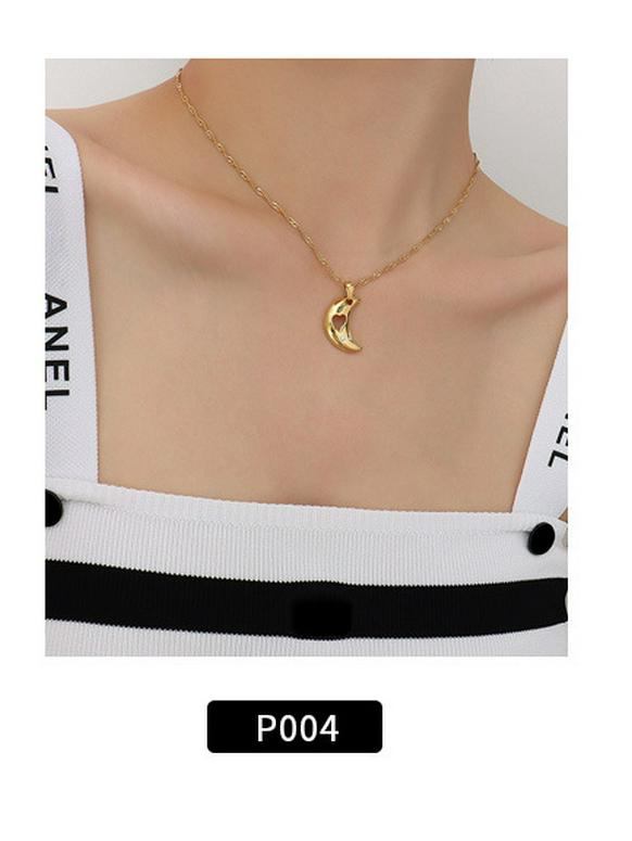 Элегантный круглый браслет на ногу из титановой стали с 18-каратным золотым покрытием - Женская модная бижутерия S080