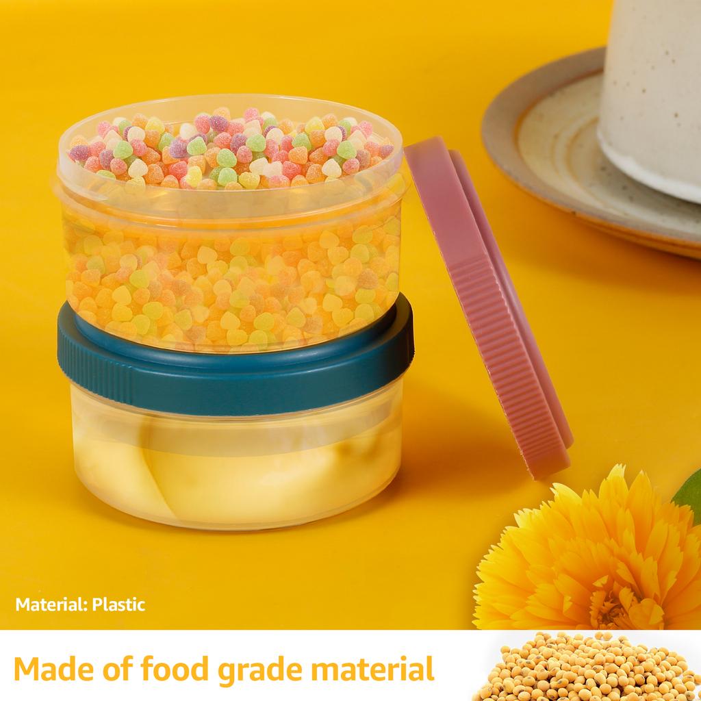 9 шт. контейнеров для заправки салата с герметичными крышками 50/75 мл многоразовые контейнеры для соуса для ланч-бокса и пикника, соусы, специи для салата