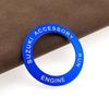 Применимо Suzuki Escudo Crosby Swift sx4 Jimny Alto Works Hustler Wagon r Кольцо запуска двигателя из алюминиевого сплава (синий)