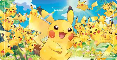 POKEMON Карточная игра Резиновый игровой коврик Пикачу Большая коллекция