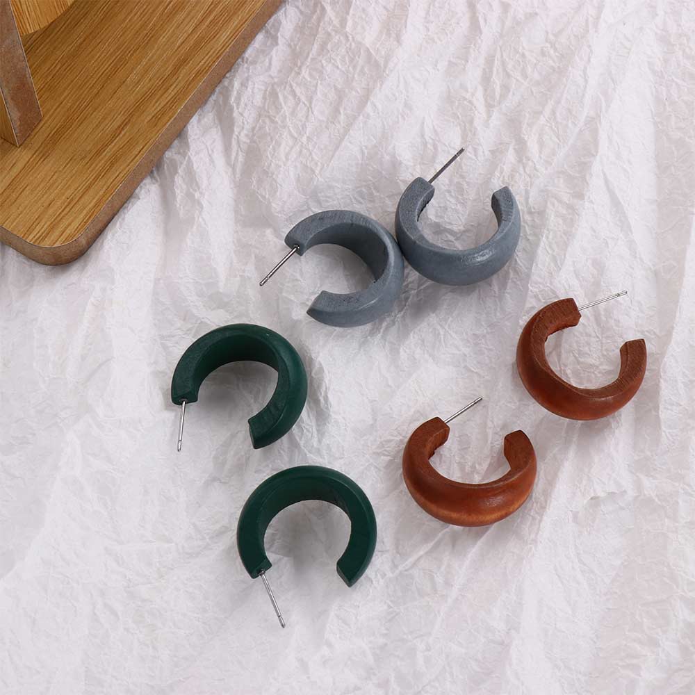 Большие круглые серьги-кольца в форме луны и буквы C для вечеринок, модные аксессуары, висячие серьги