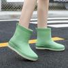 Rain Boots Women's Outer Wear Cover Feet Women's Rain Shoes New High Rain Boots Women's