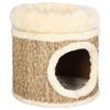 Cat House - vidaXL - Seagrass - 31 X 33 Cm - Beige - Cozy Comfort