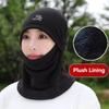 Thermal Hooded Neck Warmer Waterproof Face Neck Warmer Beanie Cap  for Women Men