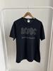 ACDC BACK IN BLACK 2010 BAND ROCK Graphic Logo Black T Shirts Size L Men