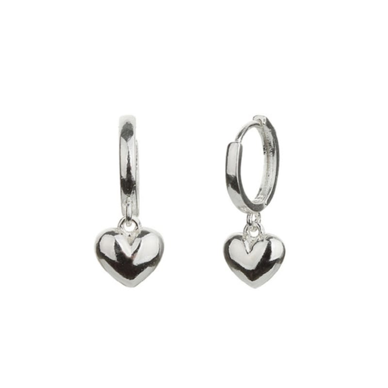 Charmy heart shake-earring
