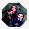 1pc Addams Family Wednesday8 Umbrella, Sun Protection, And UV Shielding. It Has Eight Sturdy Ribs for Outdoor Use And Perfect Gift