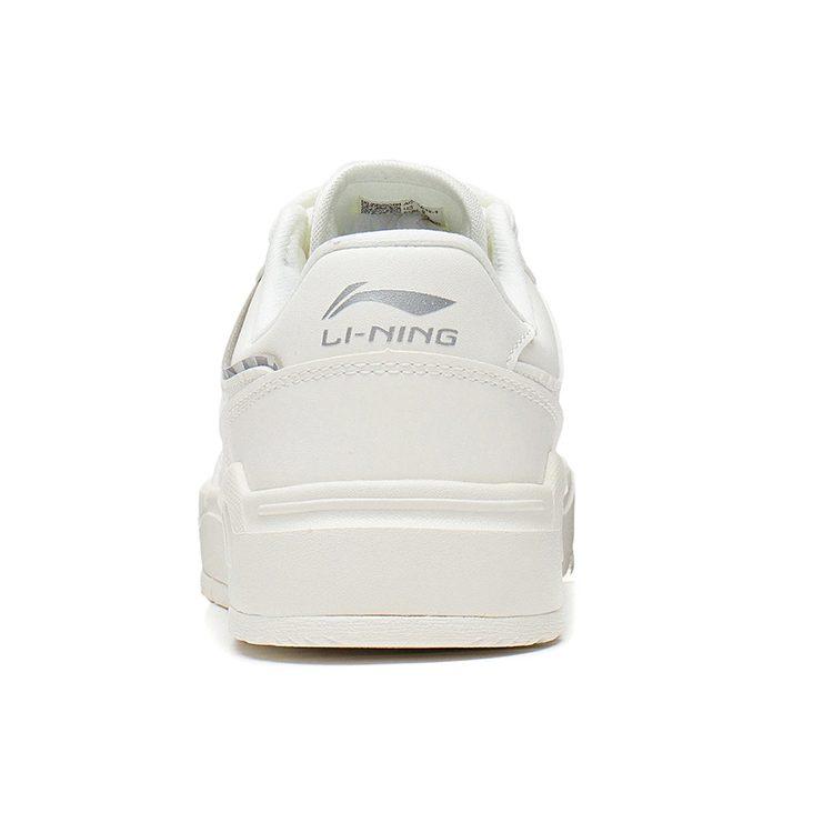 Li Ning ACE Низкие Скейтбордические Кроссовки Женские Бело-Серые AGCS032-1