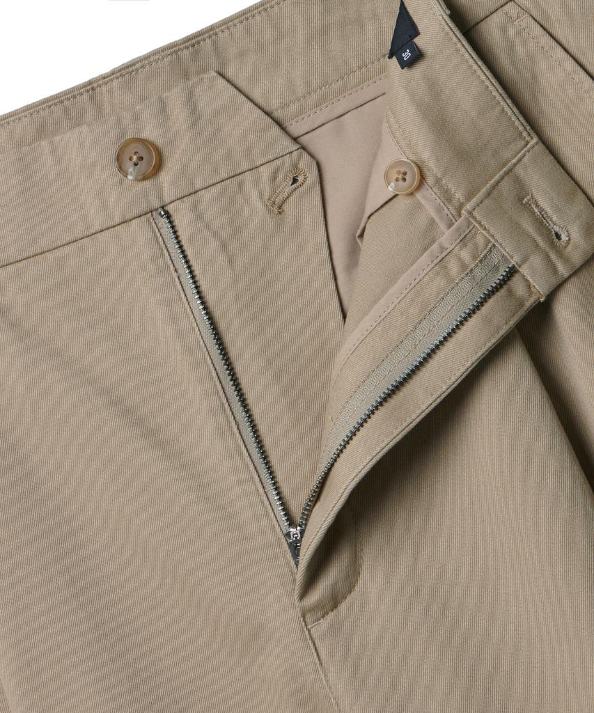 MUSINSA STANDARD Curved Wide Chino Pants [Beige]