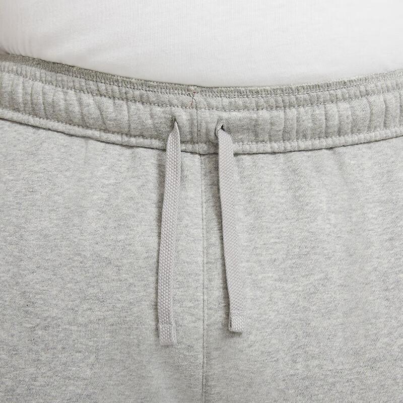 Nike Мужские зимние спортивные штаны, вязаные, с флисовой подкладкой, прямого кроя, повседневные