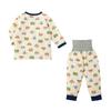 MIKIHOUSE HOT BISCUITS Pajamas for Boys and Girls, Ivory, 100cm, 70-7337-140