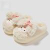 Couple Cotton Slippers 2025 Autumn Winter New Cute Women's Non Slip Indoor Home Shoes Lightweight Comfort Warm Men's Plush Shoes