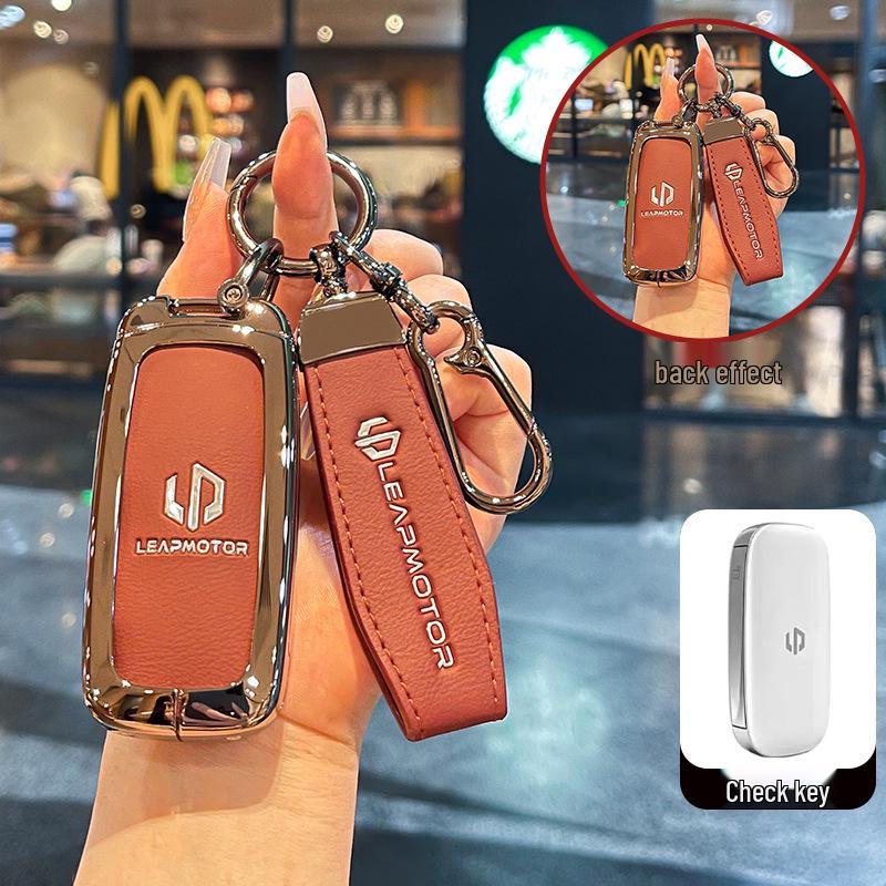 Чехол для ключа Leapmotor D19: Новый корпус пульта дистанционного управления NFC-картой для модели 2026 года.