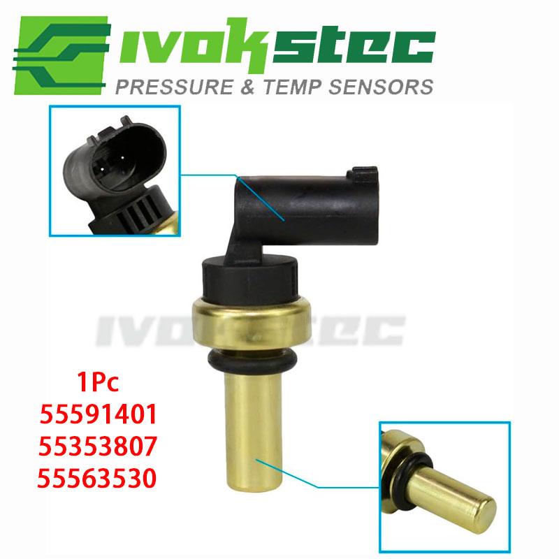 1/5/10Pcs New Coolant Temperature Sensor For Chevrolet Cruze Trax Aveo Sonic Opel Astra Vectra Zafira 55353807 55591401 55563530
