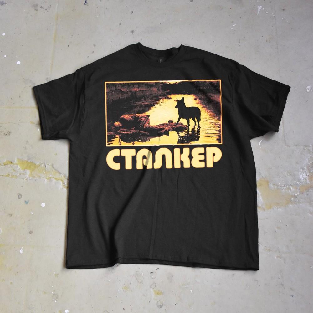 Футболка Сталкер Культовый Фильм Андрея Тарковского Советская Научно-Фантастическая Классика Унисекс Футболка