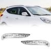 Пара левых правых светодиодных фонарей зеркала для Hyundai Tucson IX35 с прозрачными линзами, подходит для Hyundai for Tucson 2010 2014 2015 IX35