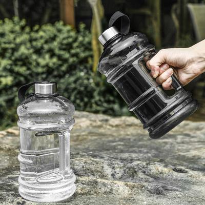 2.2 л Спортивная бутылка для воды Большой емкости Пластиковый стакан Фитнес Портативная Уличная чашка для воды с ручкой Герметичный чайник для взрослых