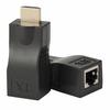 4K HDMI-совместимый удлинитель, расширение до 30 м по кабелю CAT5e / 6 UTP LAN Ethernet, порты RJ45, сетевой