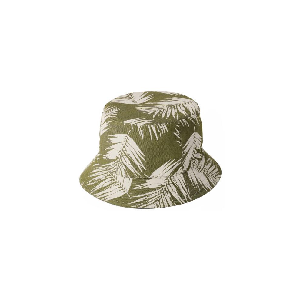 (Stone, L) Failsworth Reversible Cotton Bucket Sun Hat