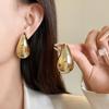 Винтажные прозрачные серьги-капли из кофейной смолы для женщин, модные темпераментные серьги-пусеты, женские, для вечеринок, на каждый день, ювелирный подарок