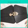 Модный женский повседневный черный ремень из искусственной кожи с золотой пряжкой для повседневной носки