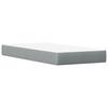Vidaxl Łóżko Z Materacem, Woskowy Brąz, 90X200 Cm, Lite Drewno Sosnowe