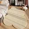 Irregular Bedside Carpet Irregular Shaped Carpet Thickened Living Room Coffee Table Carpet