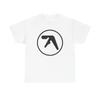 Официальный логотип Aphex Twin Черно-белый Цвет Высококачественная Футболка