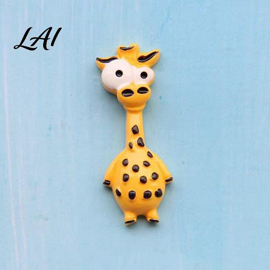 Lion Refrigerator Magnet Cartoon Animal Magnet Big Eyes Shape Fridge Shaped Magnets Memo Notes Photo Holder Gift for Lovers Monkey