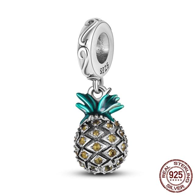 The New Pendant Beaded Charms Fit Bracelet 925 Sterling Silver Women DIY Fine Jewelry