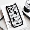 Прозрачный чехол для кошачьих ушей iPhone16 1514promax, совместимый и подходящий для котенка Five Line 13/12/11