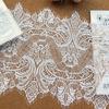 3 Meters Eyelash Lace Trim, High Quality Wedding Veil Lace Material Bilateral Eyelash Lace Trim Diy Clothing Accessories