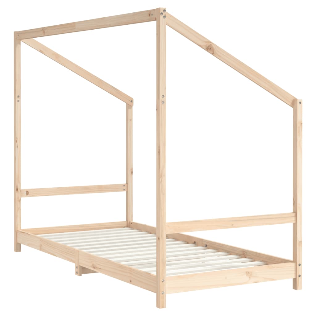 Kids Bed 90 x 200 cm Solid Pine Wood