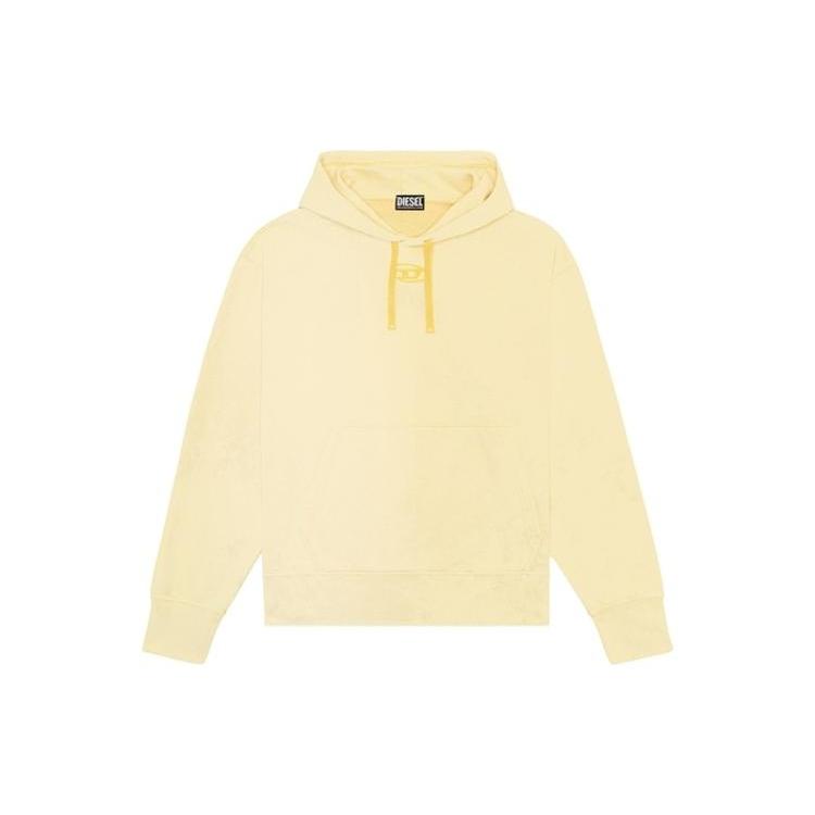 DIESEL Sweatshirts Men's Yellow Hooded Moderate Regular A085330AIJJ-21GXY