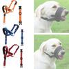Muzzles Dog Mouth Anti Bark Collar Breathable Training Set Reflective Strips