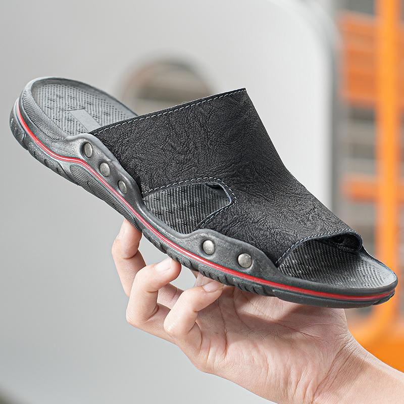 Fashion Designer 2024 Summer New Casual Fashion Beach Sandals for Men Outdoor Walking Flip-flops for Men Plus Size 49 Slippers Men