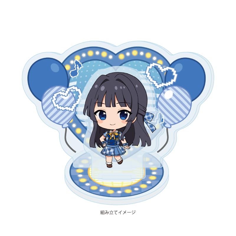 THE iDOLMSTER MILLION LIVE 28 Сидзука Могами Караоке версия. [Мини-иллюстрация персонажа] Акриловая подставка