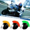 Mohawk Helmet Wig Cuttable Helmet Decorations Wigs Cockscomb Motocross Full Face Off Road Helmet Decoration Hair Sticker Paste