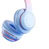 Беспроводные накладные Bluetooth-наушники с большими амбушюрами, шумоподавлением, для музыки, спорта и использования с ноутбуком