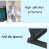 Amplifier 12 Inch High Clarity 3D Curved Screen Foldable Video Magnifier for Mobile