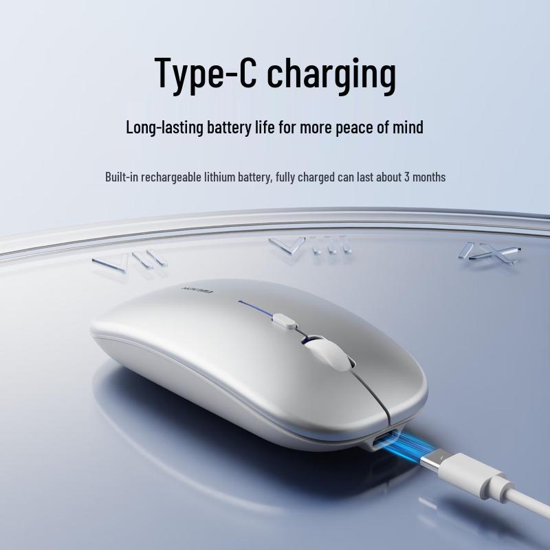 EWEADN M13 Slim Silent Dual-Mode Wireless Mouse