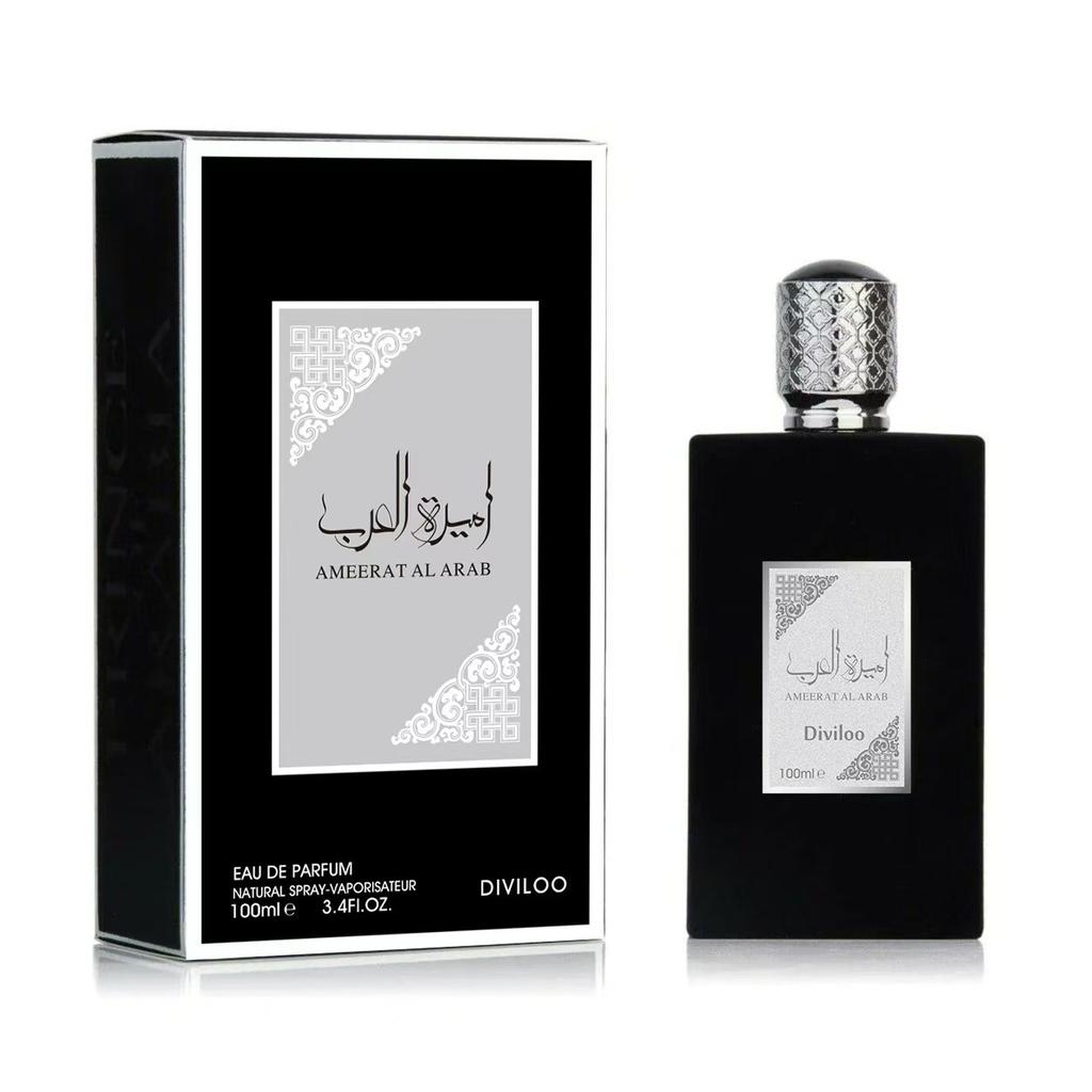 Asdaaf Ameerat Al Arab EDP 100ml – Floral Oriental Fragrance, Unisex Long-Lasting Perfume, Affordable Arabian Luxury less