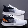 Flying Woven Breathable Casual Shoes 2025 Spring New Men's Sports Shoes Fashion Korean Version Trendy Shoes Men's Shoes